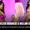 Ravleen Varghese and Neelam Gill at the Victoria’s Secret Fashion Show 2026