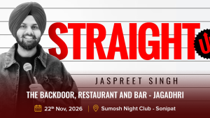 Straight Up - A standup Solo by Jaspreet Singh